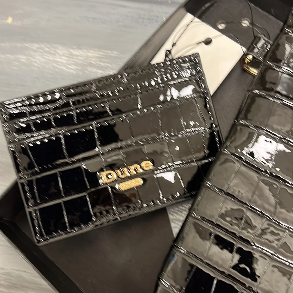 Dune Black purse /Clutch - Picture 3 of 5